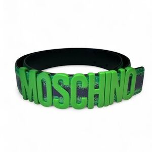 Moschino Green/Blue Belt